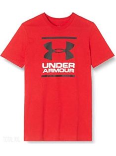 Under Armour póló piros nagy logóval