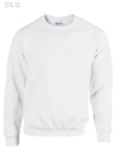 Pulóver pamut passzés fehér