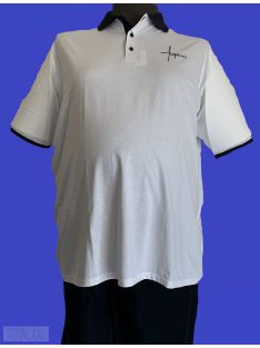 Rövid ujjú póló galléros fehér Hope