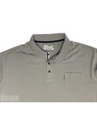 Rövid ujjú póló galléros zsebes keki