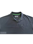 Rövid ujjú póló galléros zsebes sötétkék