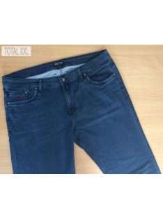 Kék farmernadrág alacsony derekú rugalmas